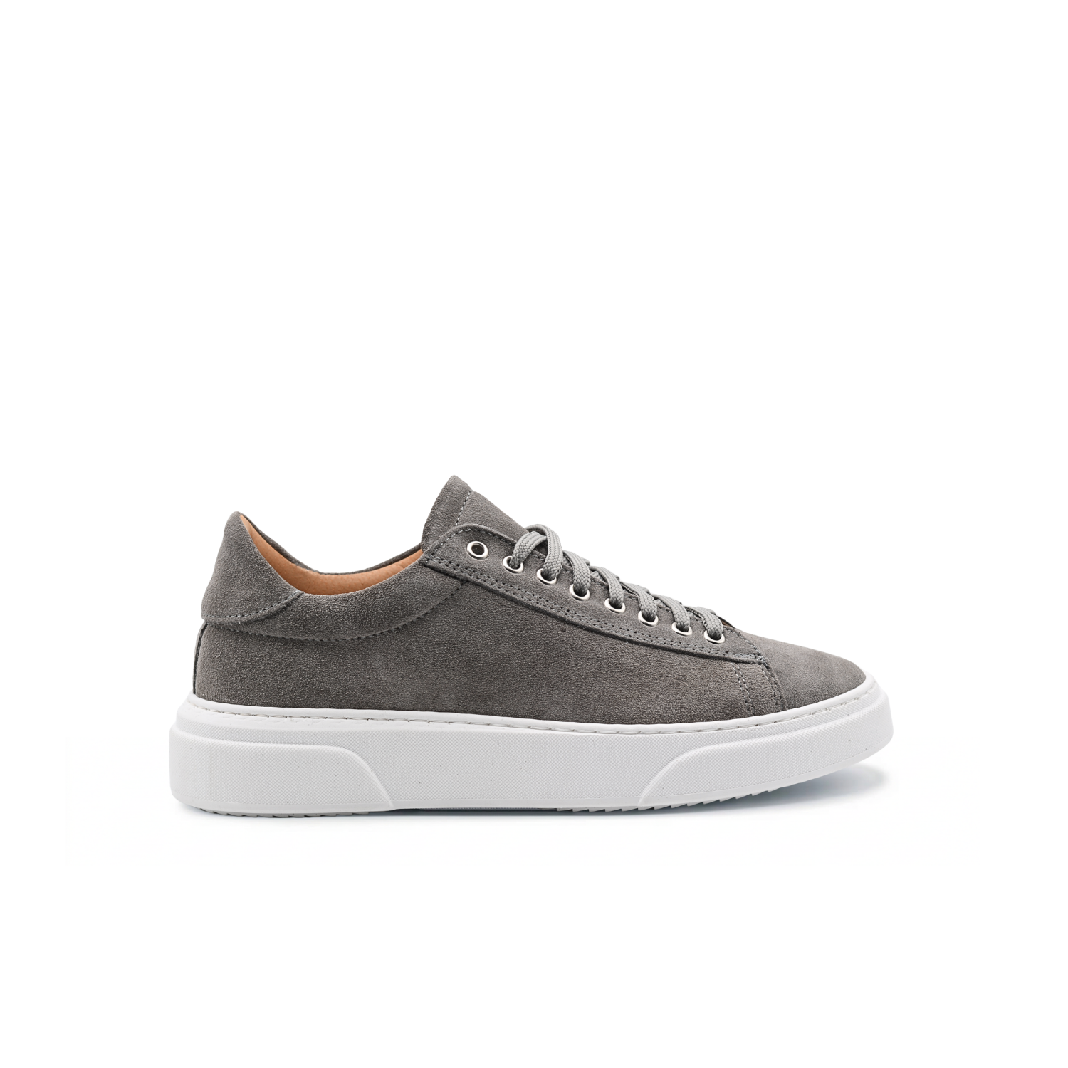 Smith Sneakers Heren in Suède met witte zool