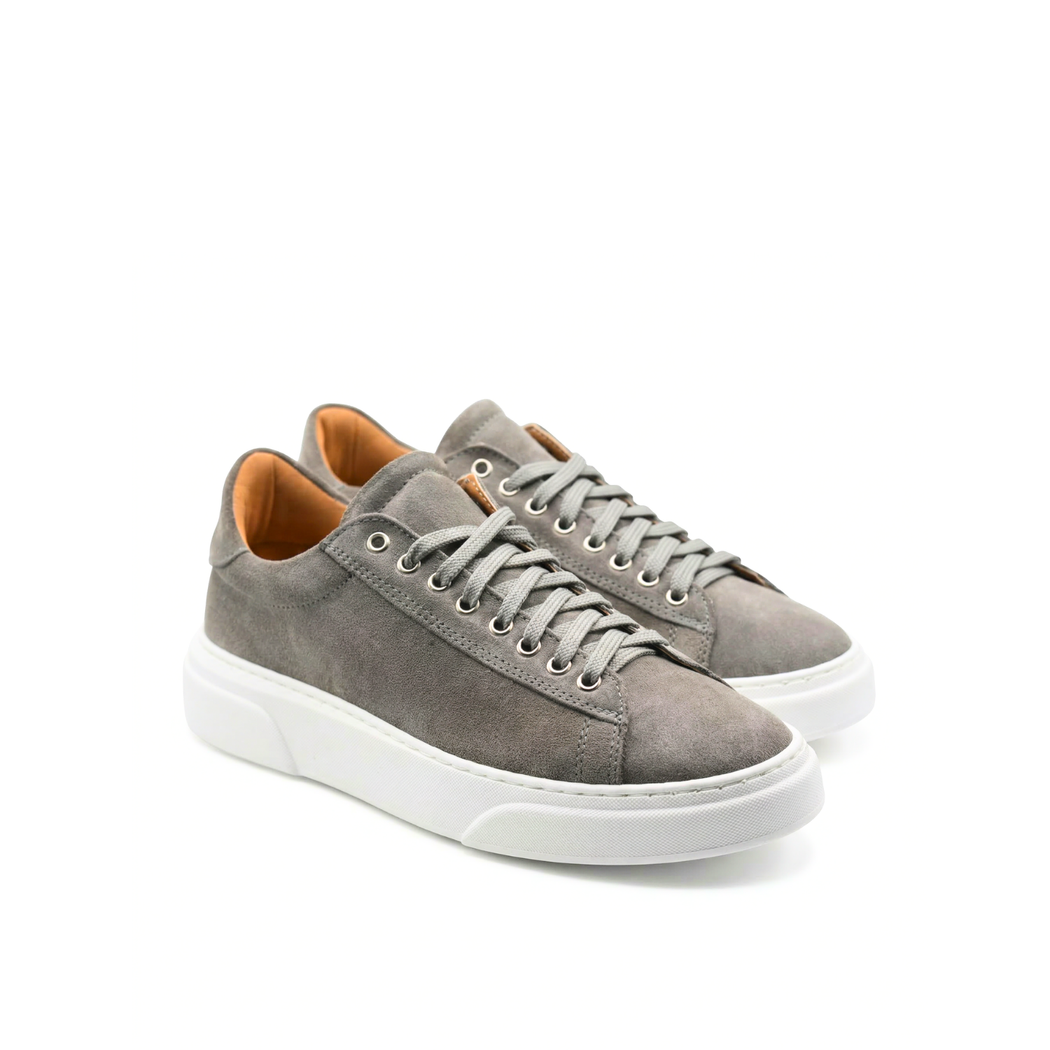 Smith Sneakers Heren in Suède met witte zool