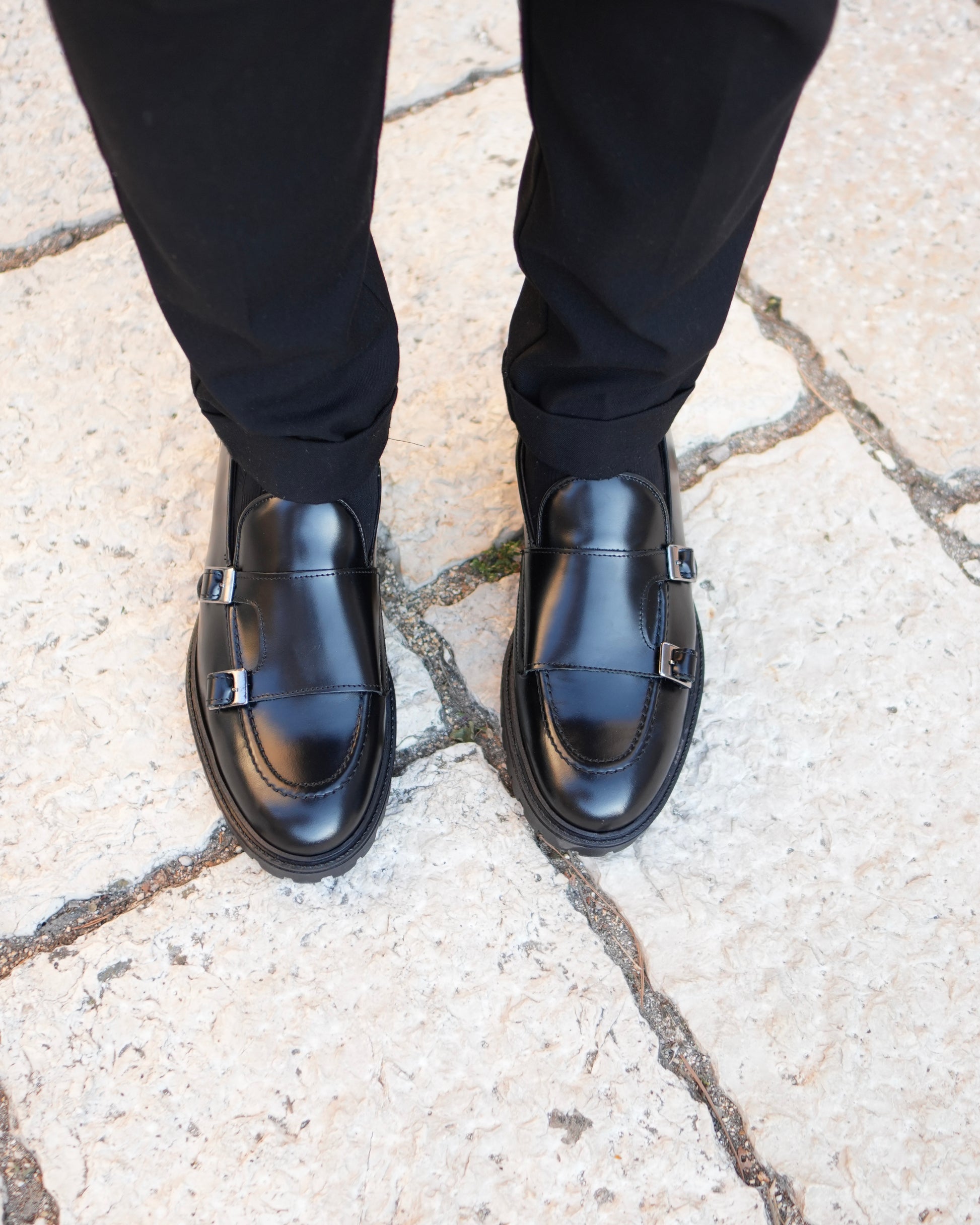 Jonhson Mocassino Heren in Echt Geschuurd Leer