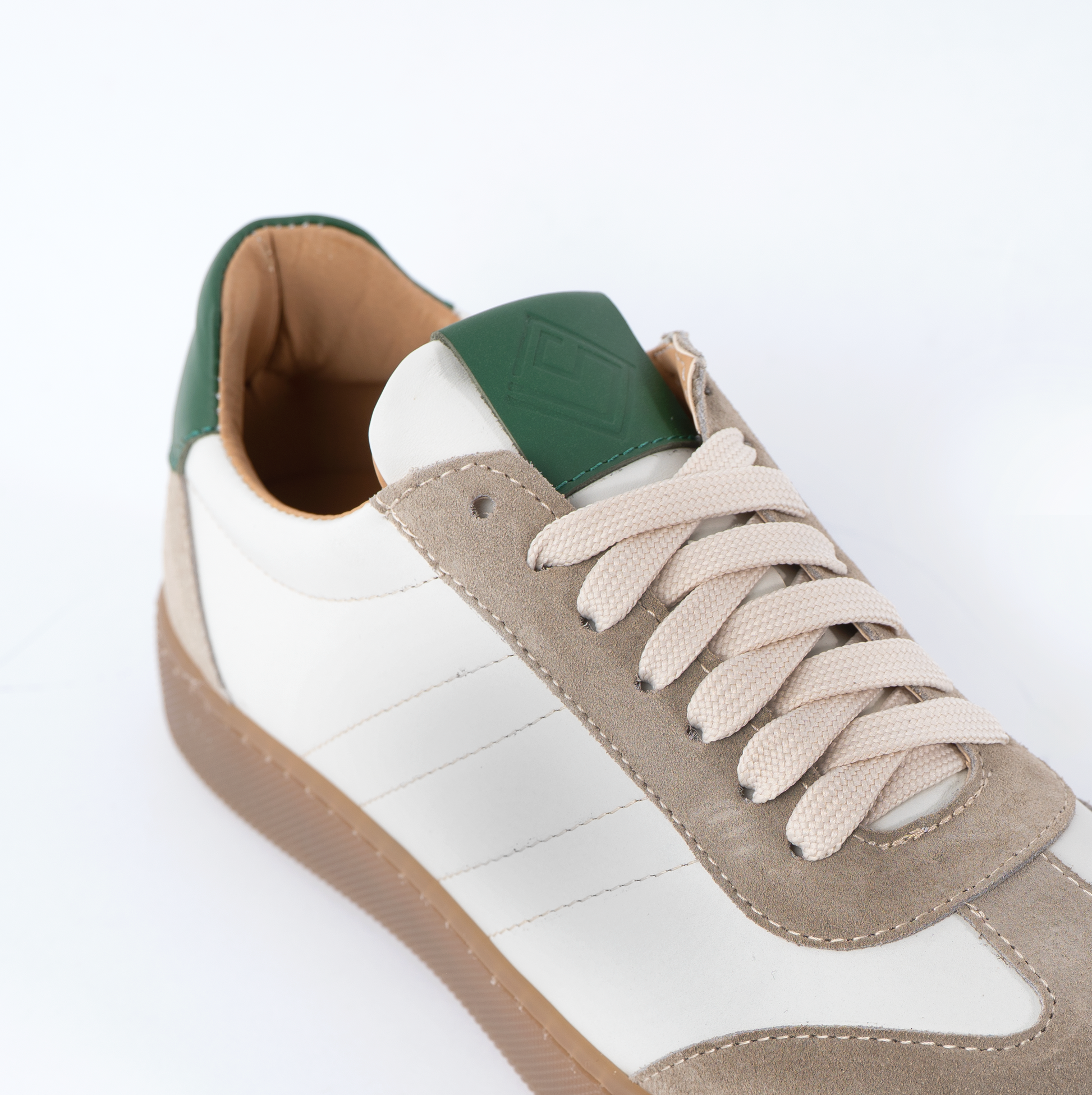 Fusion sneakers heren laag van echt bottolaat leer