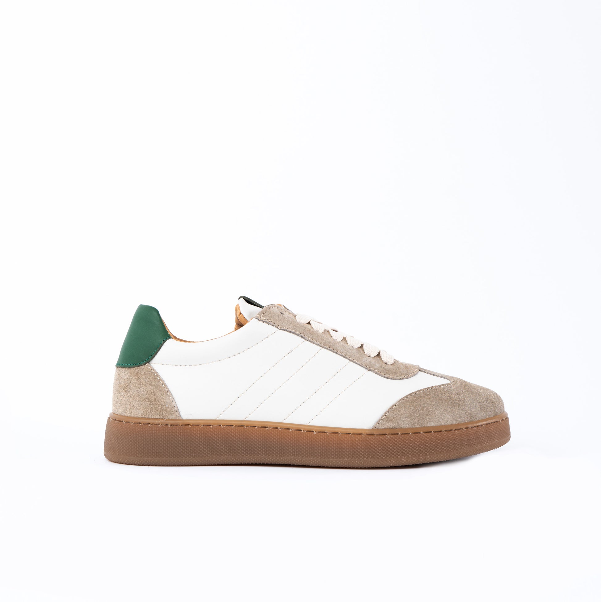 Fusion sneakers heren laag van echt bottolaat leer
