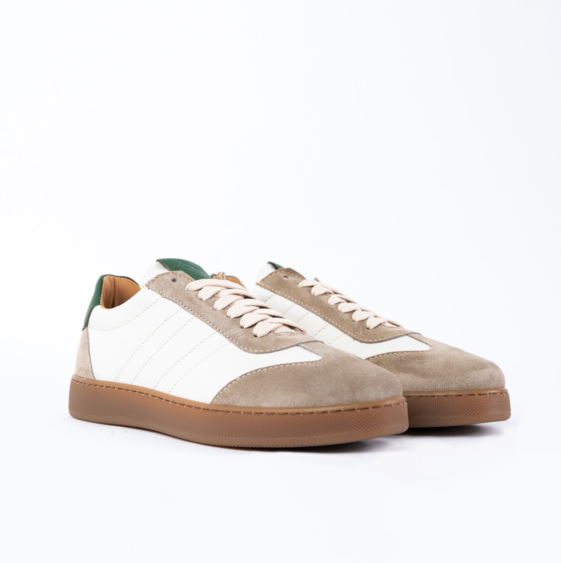 Fusion sneakers heren laag van echt bottolaat leer