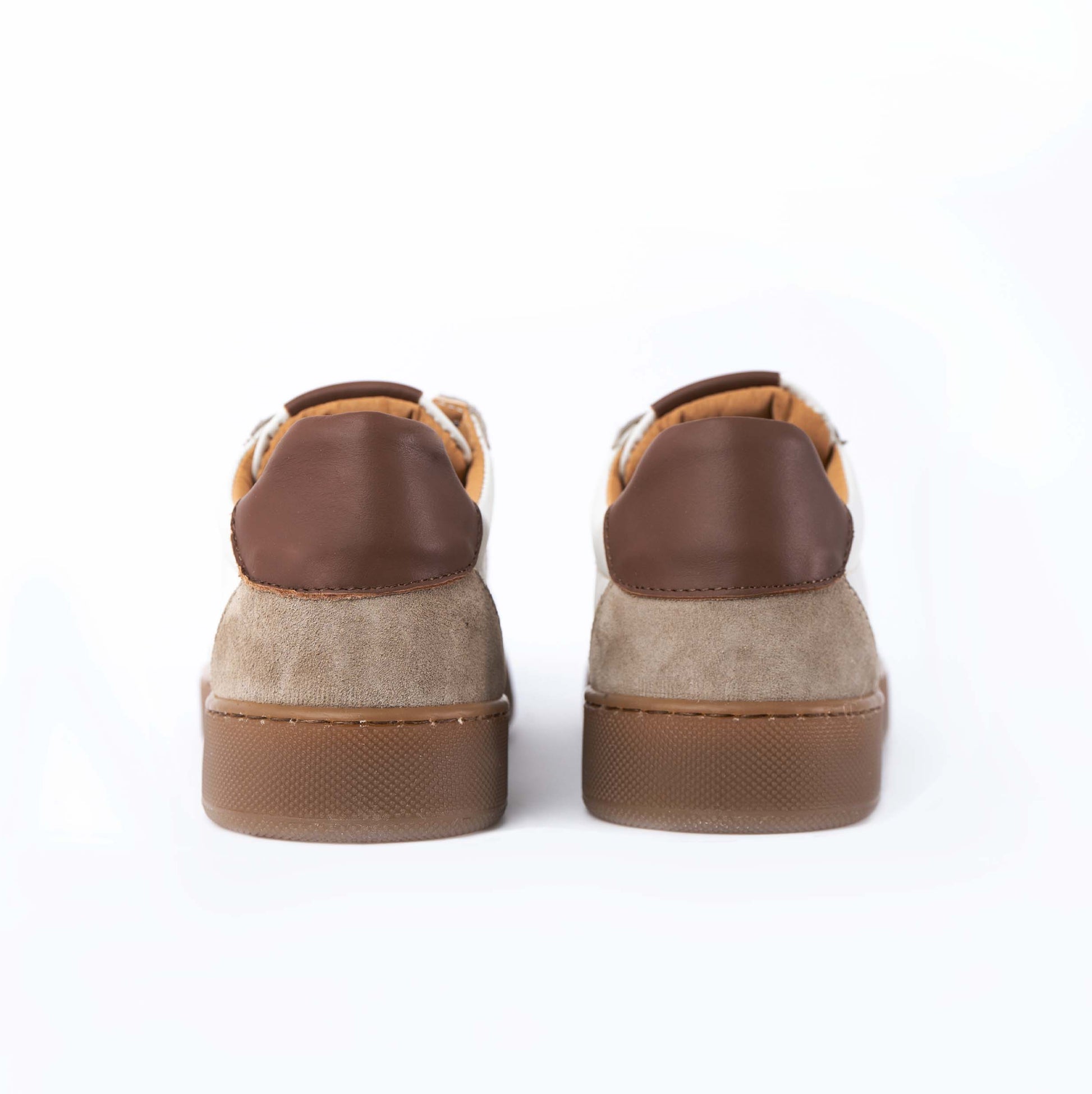 Fusion sneakers heren laag van echt bottolaat leer
