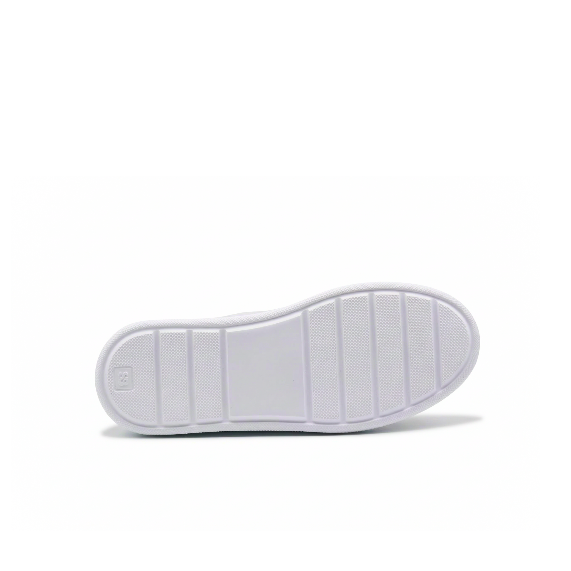 Airon herensneakers van leer met witte zool