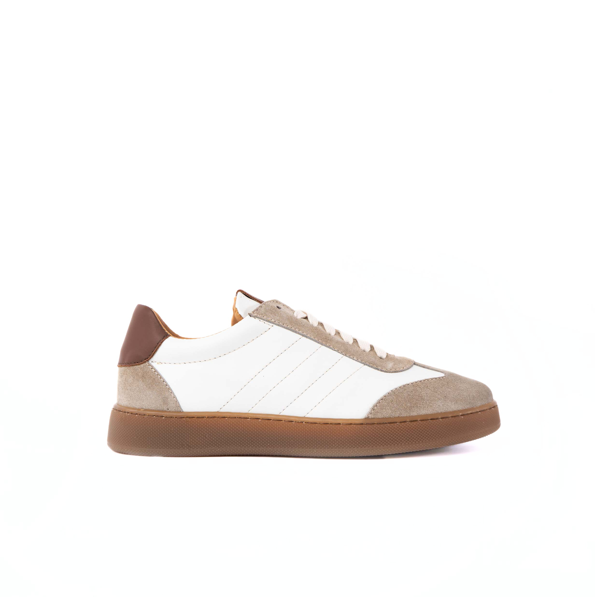 Fusion sneakers heren laag van echt bottolaat leer