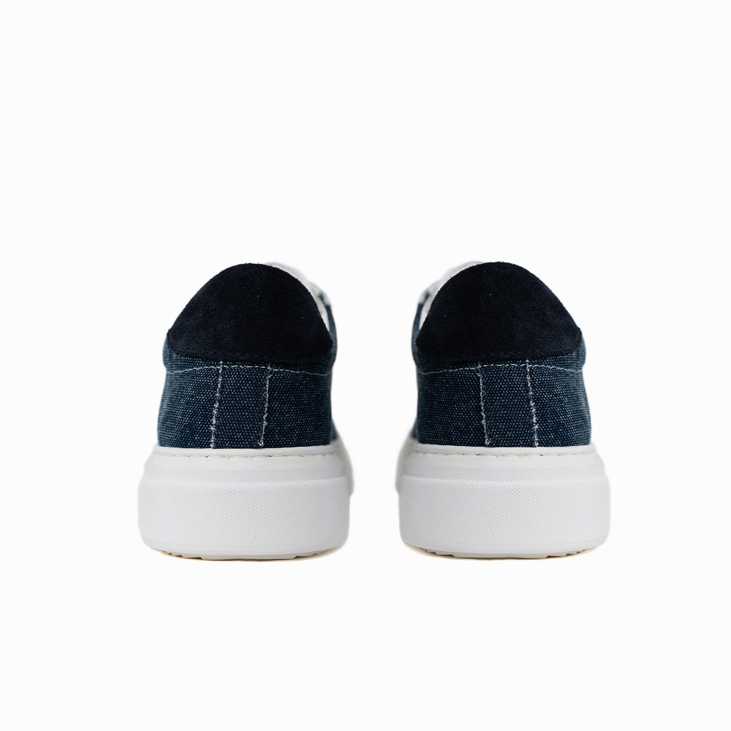 Smith Sneakers Heren in Denim met witte zool